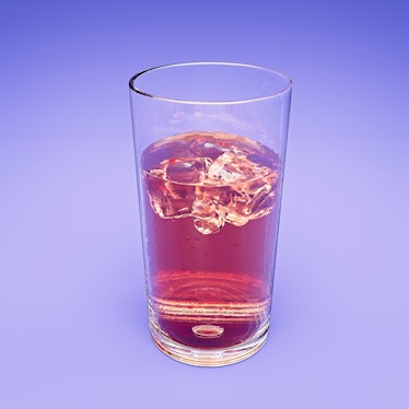 glass of coca-cola