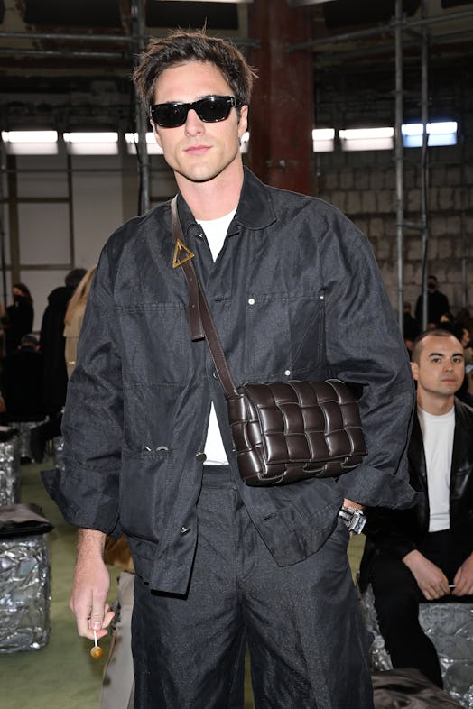 Jacob Elordi at Bottega Veneta during Milan Fashion Week.