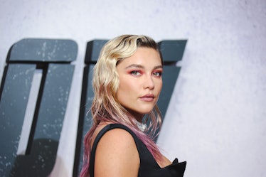  Florence Pugh attends the "Black Widow" UK Film Premiere at Cineworld Leicester Square on June 29, ...