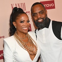 Kandi Burruss and Todd Tucker star in a new Bravo spinoff, Kandi & the Gang, which follows their liv...