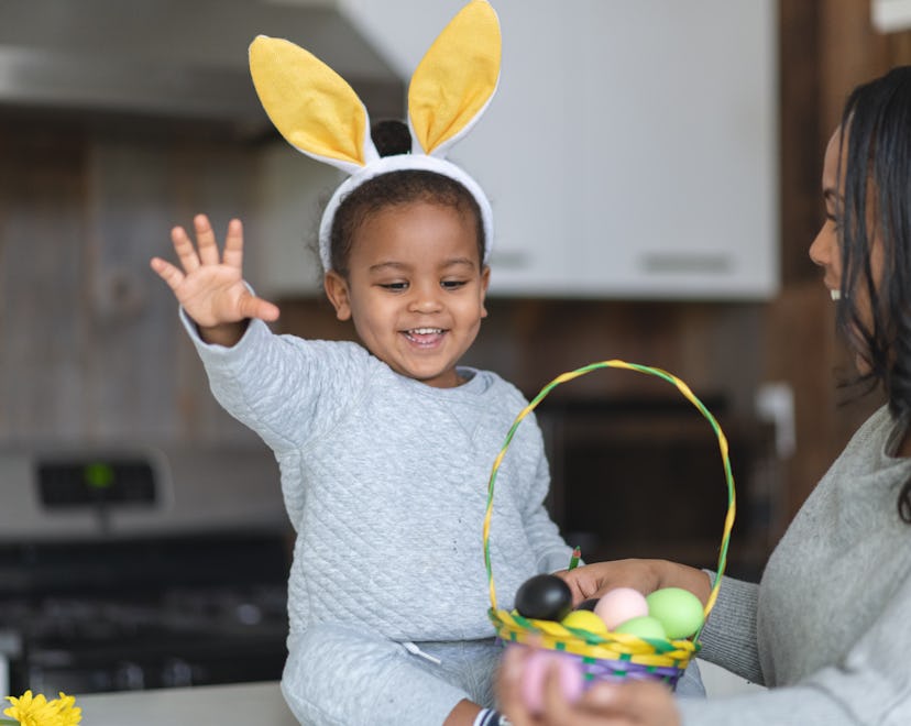 These Easter basket ideas are fun for toddlers. 