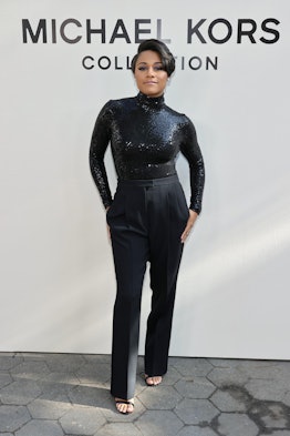 NEW YORK, NEW YORK - SEPTEMBER 10: Ariana DeBose attends the SP22 Michael Kors Collection Runway Sho...