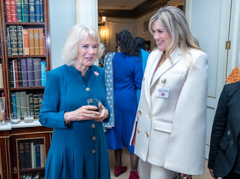 Camilla, Duchess of Cornwall, meets Emerald Fennell
