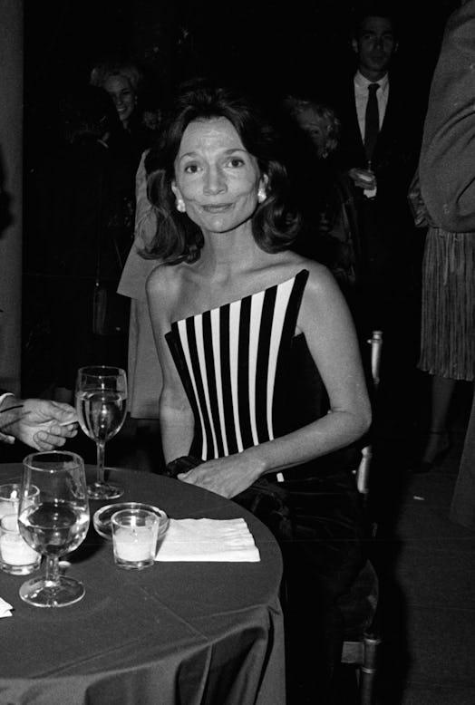 NEW YORK CITY - OCTOBER 6:  Lee Radziwell attends Pierre Cardin Fashion Retrospective on October 6, ...