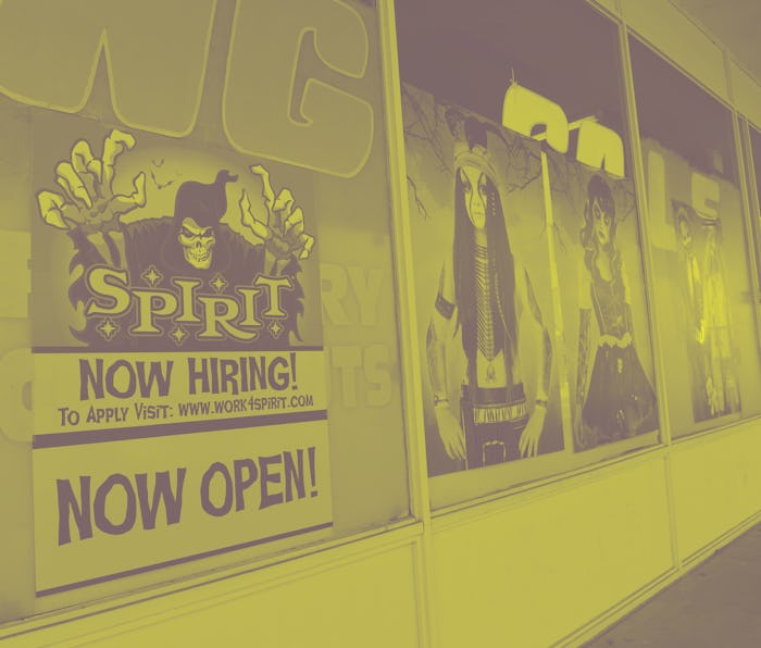 10/8/13 photo Ryan McFadden Spirit Halloween (ok) is a seasonal halloween store located in the old u...