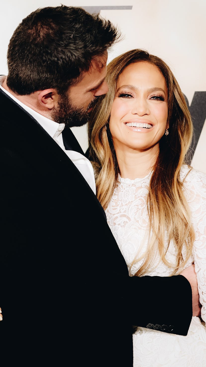 Jennifer Lopez and ben affleck on the red carpet 2022