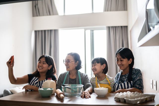 Baking as a family can be a fun thing to do on Mother's Day. 