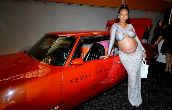 LOS ANGELES, CALIFORNIA - MARCH 12: Rihanna celebrates the launch of Fenty Beauty at ULTA Beauty on ...
