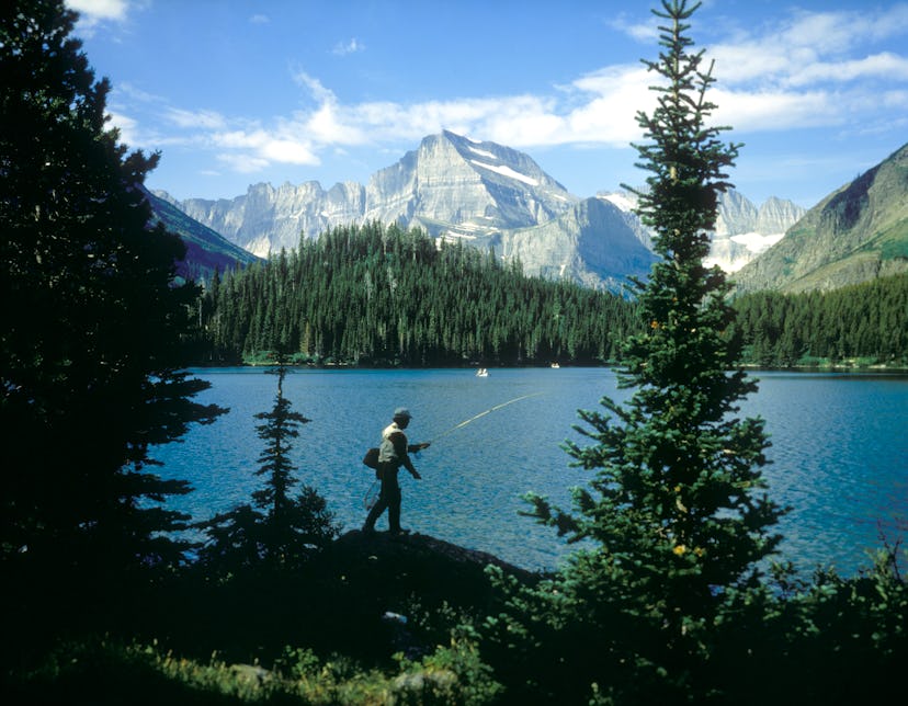 Fly Fishing in Glacier National Park in Montana