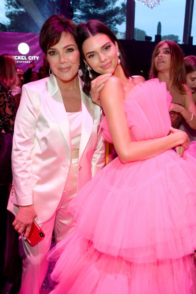 Kendall Jenner (right) is getting pressure from her mom Kris Jenner (left) to start a family.