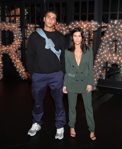 Younes Bendjima and Kourtney Kardashian in March 2018.