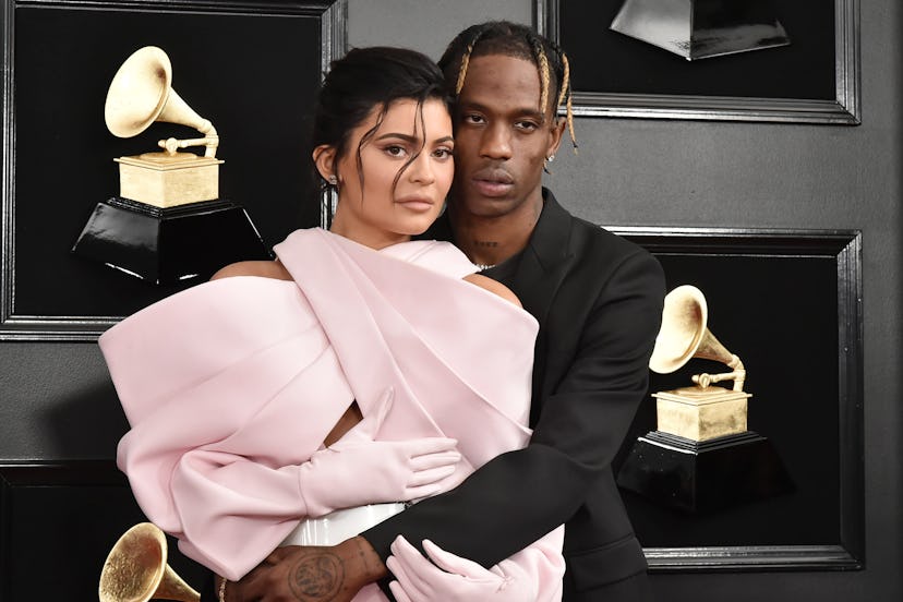 Travis Scott and Kylie Jenner in 2019. 
