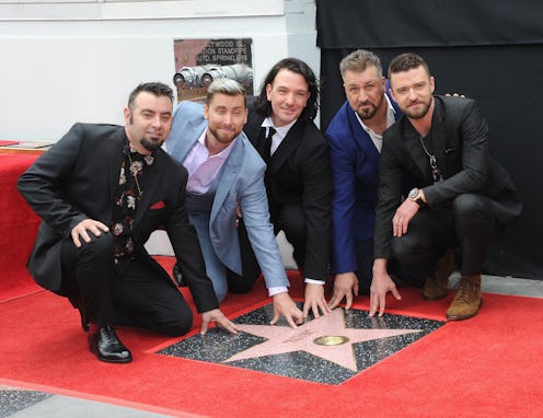 HOLLYWOOD, CA - APRIL 30: NSYNC Honored With Star On The Hollywood Walk Of Fame held on April 30, 2...