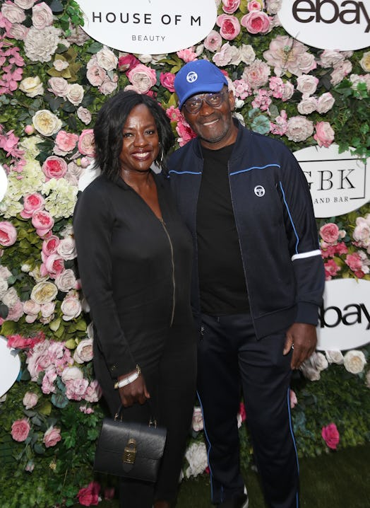 Viola Davis and  her husband Julius Tennon at the Four Seasons Hotel on March 26, 2022 in Beverly H...