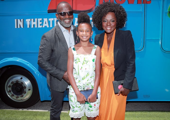 LOS ANGELES, CALIFORNIA - AUGUST 10: (L-R) Julius Tennon, Genesis Tennon, and Viola Davis attend the...