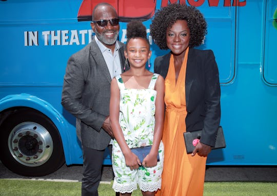 LOS ANGELES, CALIFORNIA - AUGUST 10: (L-R) Julius Tennon, Genesis Tennon, and Viola Davis attend the...