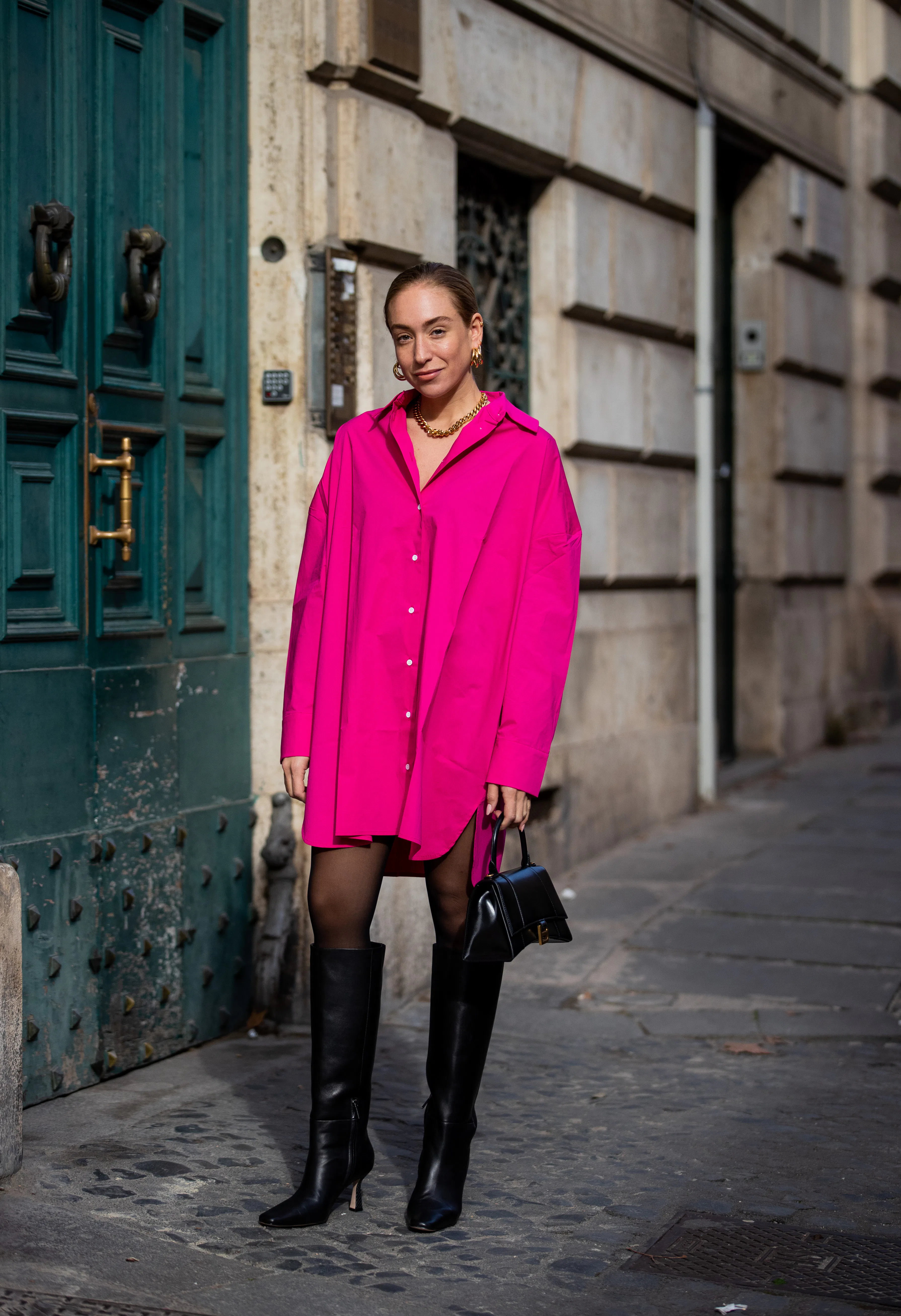 open lace back dress Lost In A Novel Velvet Mini Dress In Hot Pink Curves
