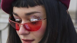 NEW YORK, NY - FEBRUARY 12: Arme Lola seen at The Arc, Skylight at Moynihan Station outside the Tada...