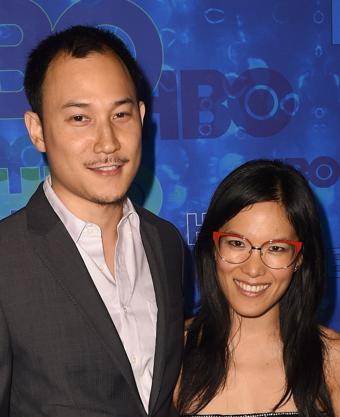 LOS ANGELES, CA - SEPTEMBER 18: Comedian Ali Wong (R) and Justin Hakuta attend HBO's Official 2016 ...
