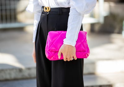 hot pink outfit ideas street style