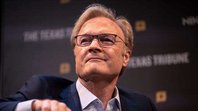 AUSTIN, TX - SEPTEMBER 28: MSNBC's Lawrence O'Donnell smiles after making a joke during a panel at T...