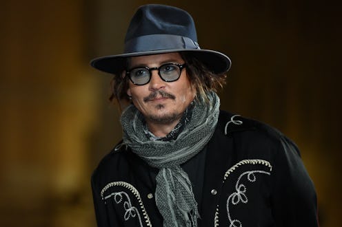 ROME, ITALY - OCTOBER 17: Johnny Depp at the Puffins red carpet during the Rome Film Fest 2021 on Oc...