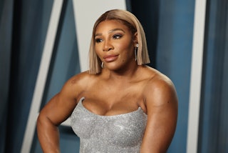 Serena Williams attends the 2022 Vanity Fair Oscar Party -- the mom of Olympia recently opened up ab...