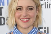 SANTA MONICA, CALIFORNIA - FEBRUARY 08: Greta Gerwig attends the 2020 Film Independent Spirit Awards...