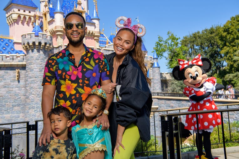 ANAHEIM, CALIFORNIA - APRIL 14: In this handout photo provided by Disneyland Resort, John Legend, Ch...