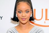 LOS ANGELES, CALIFORNIA - MARCH 12: Rihanna celebrates the launch of Fenty Beauty at ULTA Beauty on ...