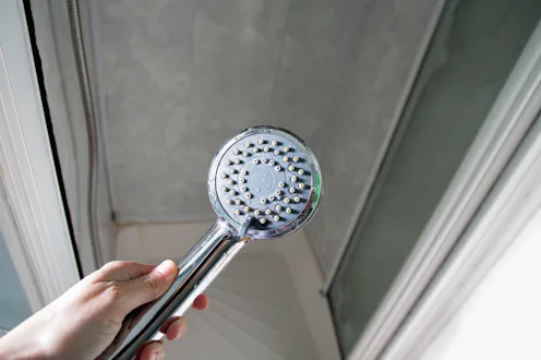 Shower, shower head, clean