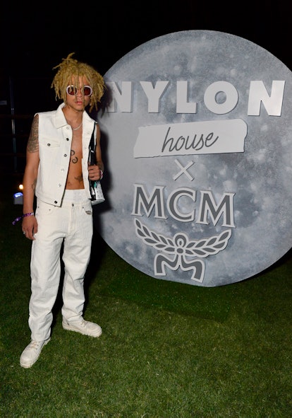 INDIO, CALIFORNIA - APRIL 15: iann dior attends MCM Presents NYLON House at Coachella on April 15, 2...