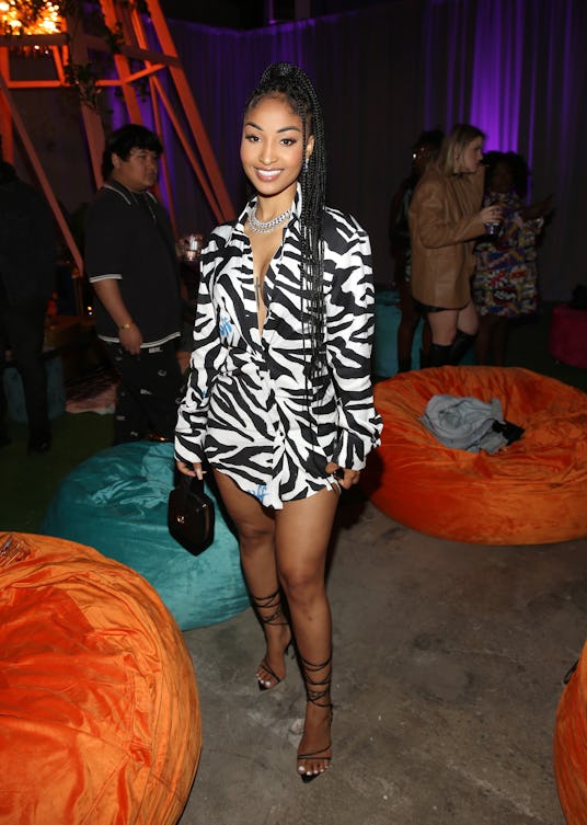 LOS ANGELES, CALIFORNIA - APRIL 12: Shenseea attends StevieChella "A Taco Tuesday Experience" presen...