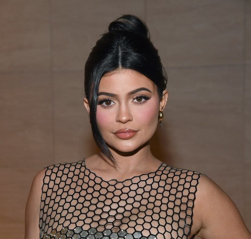 HOLLYWOOD, CALIFORNIA - FEBRUARY 07: Kylie Jenner attends the Tom Ford AW20 Show at Milk Studios on ...