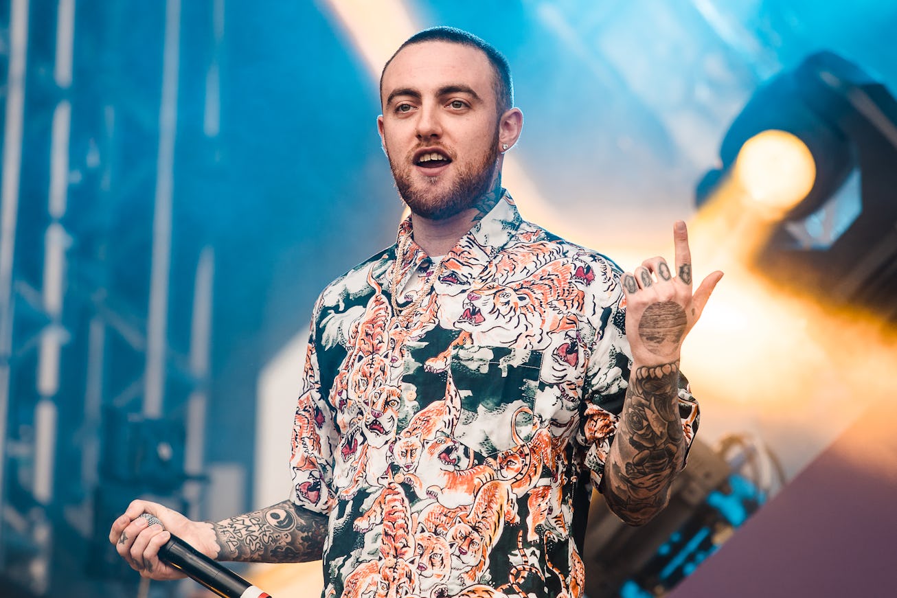 SAO PAULO, BRAZIL - MARCH 24: The DJ Mac Miller performs live on stage during the second day of Loll...