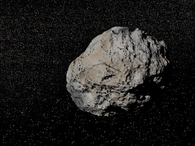 Grey Mount Everest-sized asteroid