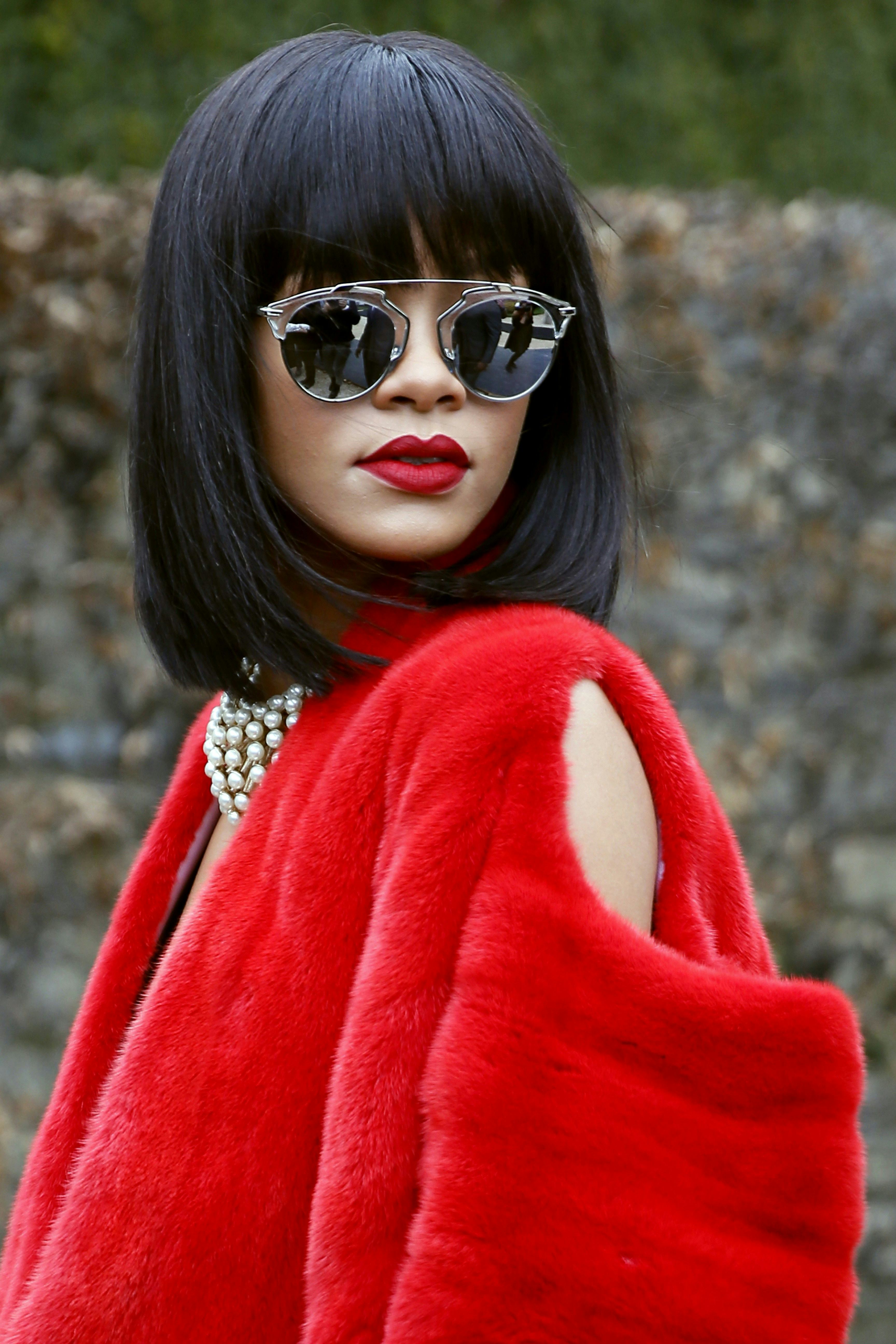 Rihanna&rsquo;s lob from 2014.