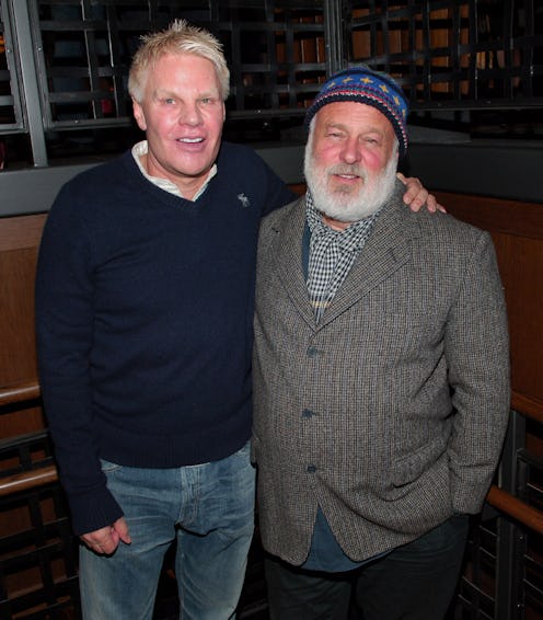 Mike Jeffries, Abercrombie & Fitch CEO, and Bruce Weber (Photo by Michael Loccisano/FilmMagic for Pa...