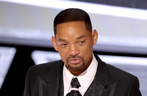 HOLLYWOOD, CALIFORNIA - MARCH 27: Will Smith accepts the Actor in a Leading Role award for ‘King Ric...