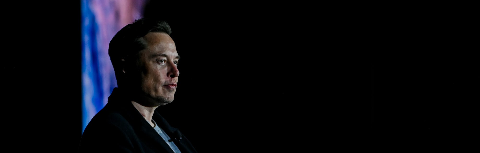 BOCA CHICA, TX - FEBRUARY 10:  SpaceX CEO Elon Musk provides an update on the development of the Sta...