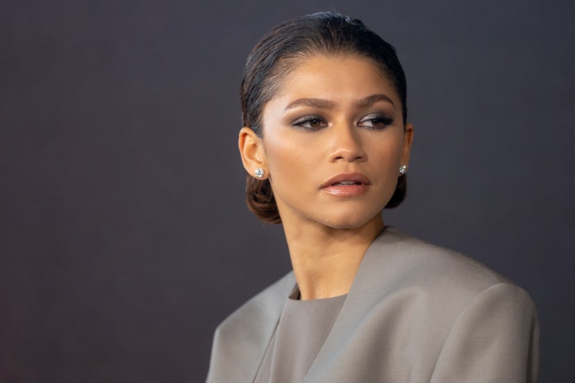 LOS ANGELES, CALIFORNIA - APRIL 20: Zendaya attends the HBO Max FYC event for 'Euphoria' at Academy ...