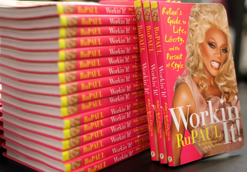 RuPaul's 'Workin' It' book in 2010.