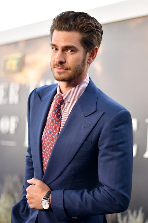 Andrew Garfield seems to be single after he and Alyssa Miller split. Photos via Getty Images