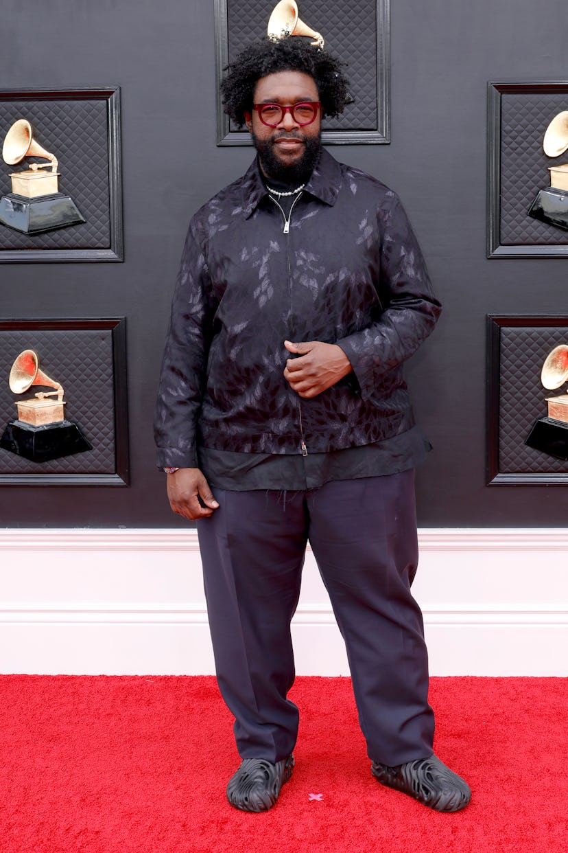 LAS VEGAS, NEVADA - APRIL 03: Questlove attends the 64th Annual GRAMMY Awards at MGM Grand Garden Ar...