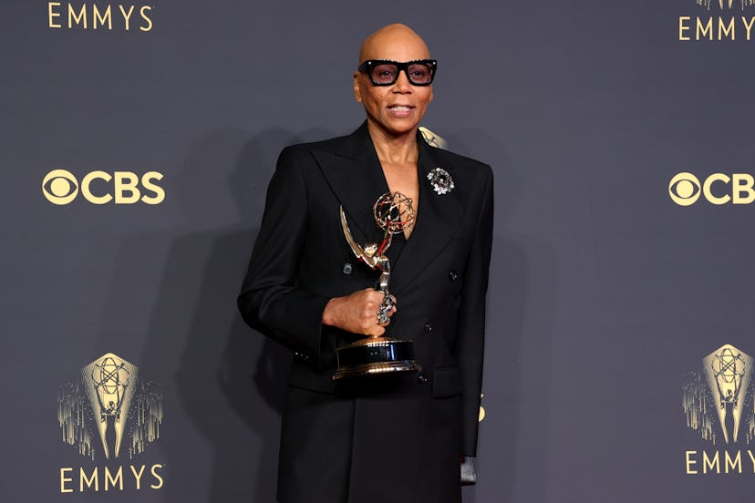 RuPaul at the 2021 Emmys.