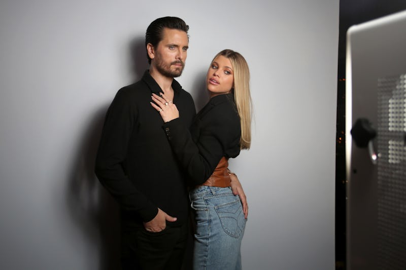 Scott Disick and Sofia Richie in February 2020. 