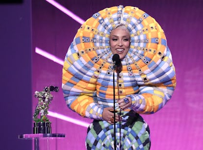 Doja Cat hosted the 2021 MTV VMAs at Barclays Center on Sept. 12, 2021.