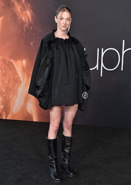 Hunter Schafer attends the HBO Max FYC event for "Euphoria" 
