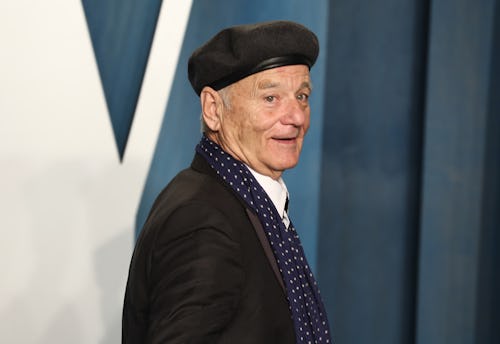 BEVERLY HILLS, CALIFORNIA - MARCH 27: Bill Murray attends the 2022 Vanity Fair Oscar Party hosted by...