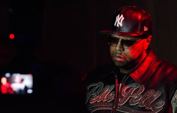 NEW YORK, NY - NOVEMBER 12: DJ Kayslay attends "CoCo" Single Release Party on November 12, 2014 in ...